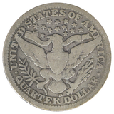 1908-D Barber Quarter (VG)