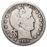 1908-O Barber Half Dollar - G