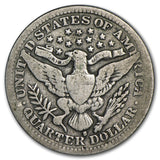 1908-S Barber Quarter - VG
