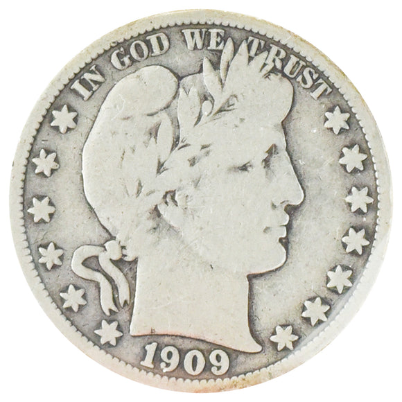 1909-S Barber Half (VG)