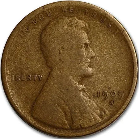 1909-S Wheat Cent (G)