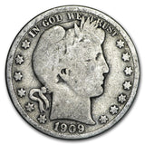 1909-O Barber Half Dollar - AG/G