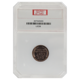 1909 Wheat Cent MS60 Chemically Altered PCI