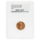 1909 Wheat Cent "VDB" MS67 Red***