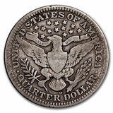 1910-D Barber Quarter - VG
