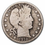 1910-S Barber Half Dollar - G