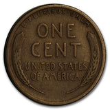 1910-S Lincoln Wheat Cent - F