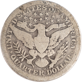 1910-D Barber Quarter - G