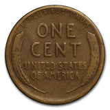 1911-S Lincoln Wheat Cent - F (Planchet Flaw)
