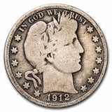 1912 Barber Half Dollar - G