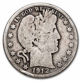 1912-D Barber Half Dollar - G