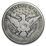 1912-D Barber Half Dollar - VG