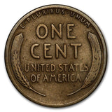 1912-S Lincoln Wheat Cent - VG