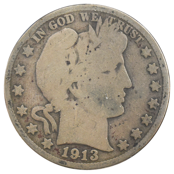 1913 Barber Half Dollar (G)