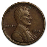 1914-S Lincoln Wheat Cent - VF+
