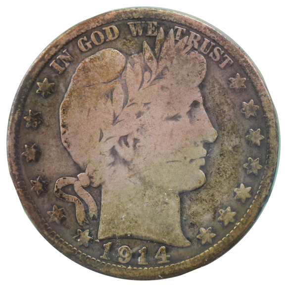 1914 Barber Half Dollar (VG)