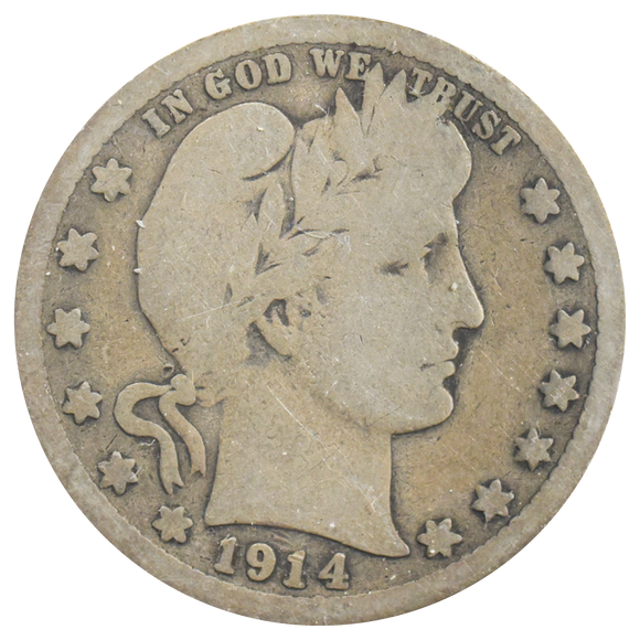 1914 Barber Quarter (G)