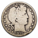 1915-D Barber Half Dollar - G