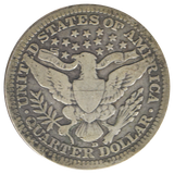 1916-D Barber Quarter (VG) "Corroded"