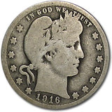 1916 Barber Quarter - G