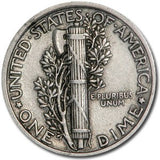 1916 Mercury Dime - XF