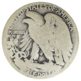 1917-D Mintmark Obverse Walking Liberty Half Dollar (AG) "Details"