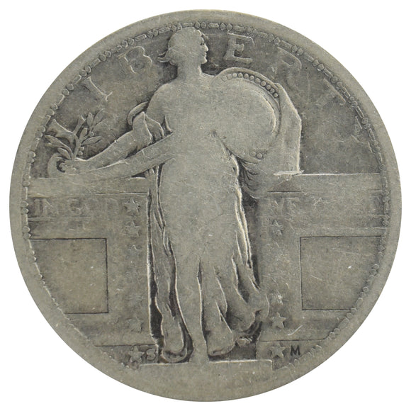 1917-S Type 2 Standing Liberty Quarter Good