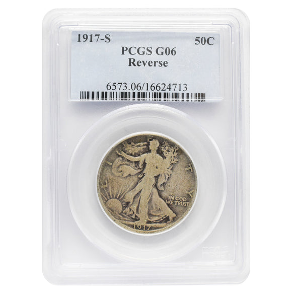 1917-S Walking Liberty Half Dollar (G6) PCGS