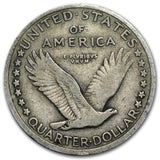 1917 Standing Liberty Quarter - Type 1 - VF