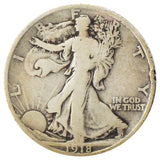 1918-D Walking Liberty Half Dollar Good