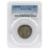 1919-D Standing Liberty Quarter VF20 PCGS