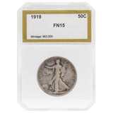 1919 FN15 Walking Liberty Half PCI