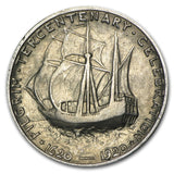 1920 Pilgrim Tercentenary Commemorative Half Dollar - XF Details (Cleaned)