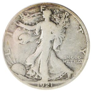 1921-D Walking Liberty half, G6