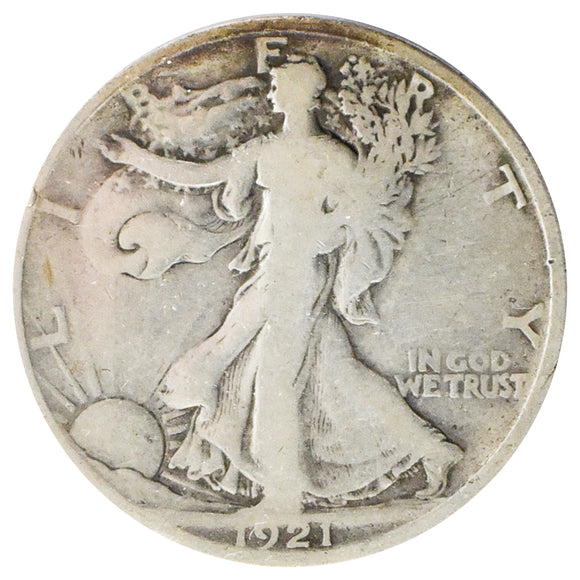 1921-D Walking Liberty half, G6