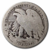 1921-S Walking Liberty Half Dollar - FR/AG Details