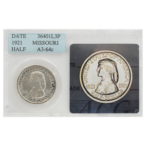 1921 Missouri Commemorative Half Dollar