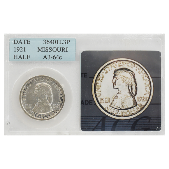 1921 Missouri Commemorative Half Dollar