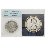 1921 Missouri Commemorative Half Dollar