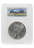 1922-D MS63 PCC Peace Dollar