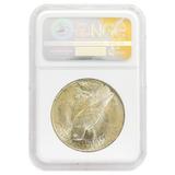 1922 Peace Dollar  MS63 NGC Music City Collection