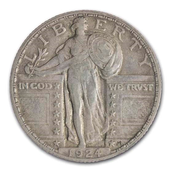 1924 Standing Liberty Quarter VF