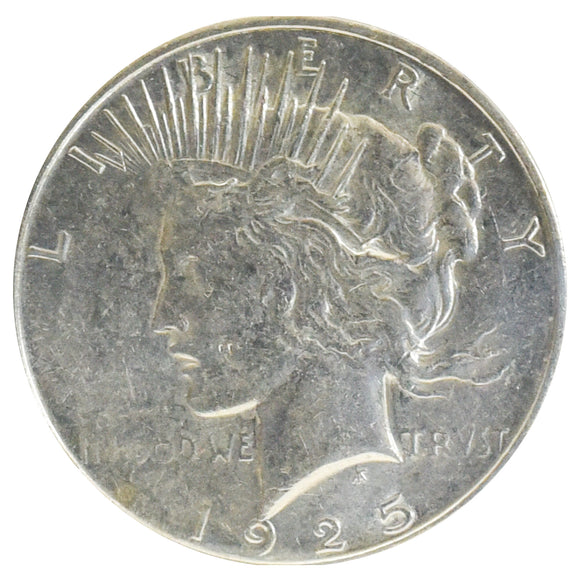 1925-S Peace Dollar AU Details