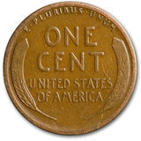 1926-S Lincoln Wheat Cent - F