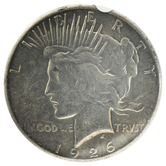 1926 Peace Dollar AU