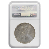 1927-D Peace Dollar XF45 Music City Collection NGC
