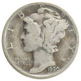 1930-S Mercury Dime (VG)
