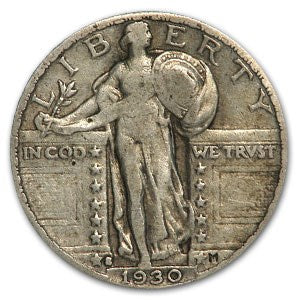 1930-S Standing Liberty Quarter Fine/Very Fine