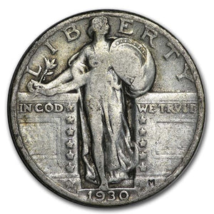 1930 Standing LIberty Quarter Fine