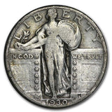 1930 Standing LIberty Quarter Fine